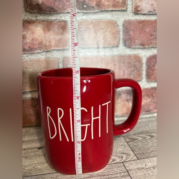 NWOT Rae Dunn red Christmas Holiday mug BRIGHT - Picture 5 of 5